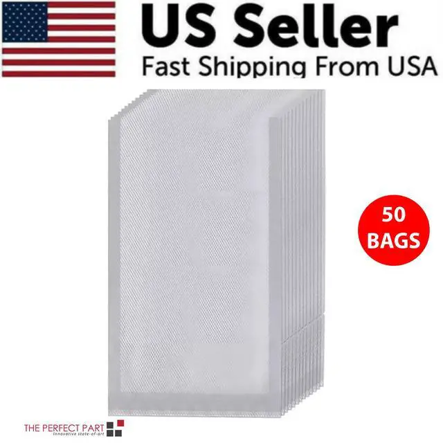 Alt view image 2 of 7 - Vacuum Sealer Machine Food Preservation Storage Saver Automatic With Seal Bag - 50Pcs Vacuum Bags