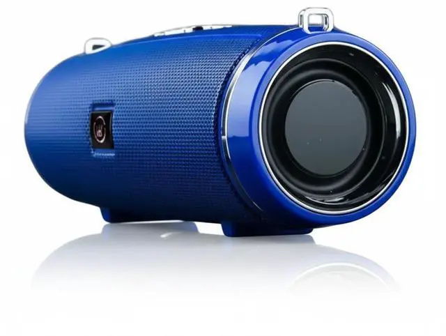 Main image of Bluetooth 5.1 Speaker Wireless Waterproof Outdoor Stereo LOUD Bass USB/TF Strap - Blue