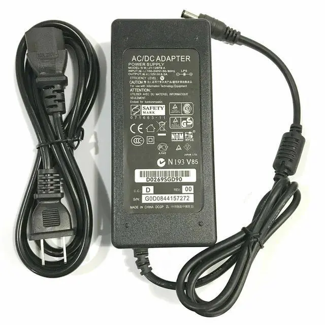 Alt view image 4 of 7 - 12V 1A 2A 3A 5A 6A 8A 10A Power Supply AC to DC Adapter 5050 LED STRIP LIGHT USA - 4A