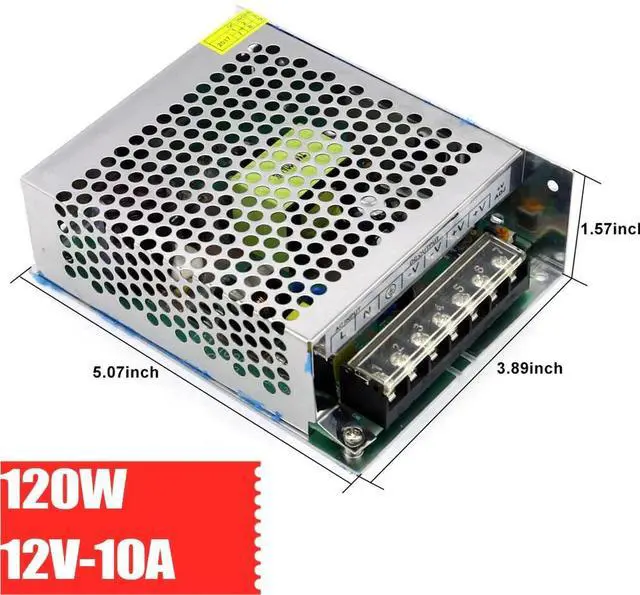 Main image of Switch Power Supply Transformer AC 110V To DC 5V 12V 24V Adapter For LED Strip - 12 V