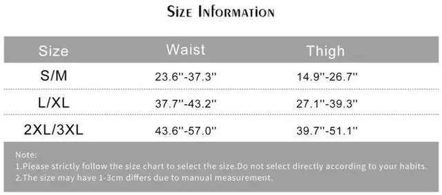 Alt view image 5 of 6 - Waist Trainer 3-in-1 Thigh Slimming Body Shaper Trimmer Butt Lifter Shapewear - L