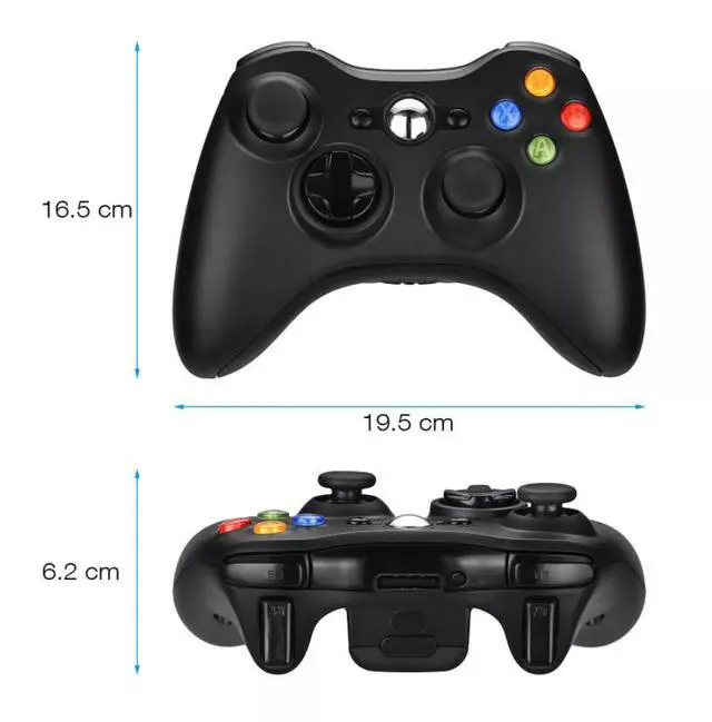 Alt view image 3 of 6 - Wired Controller USB For PC Compatible With Xbox 360 / Windows 7 8 10 11 Gamepad - Pink