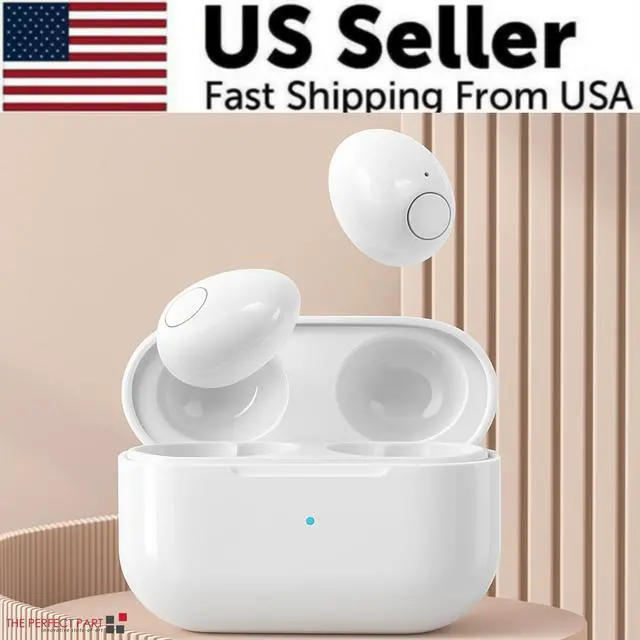 Main image of 2026 NEW Mini Earbuds Invisible Sleep Headphone Bluetooth 5.2 Earphones Wireless - White