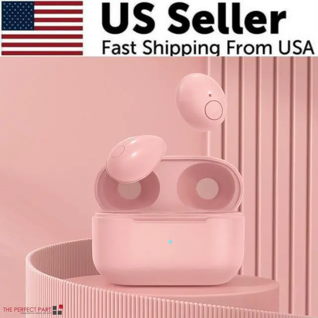 Main image of 2026 NEW Mini Earbuds Invisible Sleep Headphone Bluetooth 5.2 Earphones Wireless - Pink