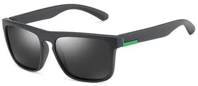 Main image of Square Polarized Sunglasses For Men Women Outdoor Sports Driving Glasses Golfing - Black