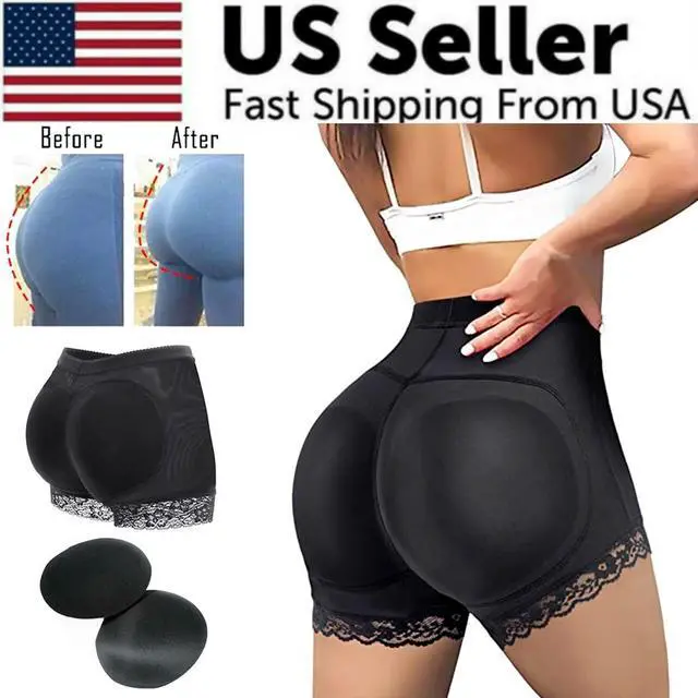 Main image of Booty Shaper Padded Underwear Panty Women's FAKE ASS Butt Lifter & Hip Enhancer - 3XL