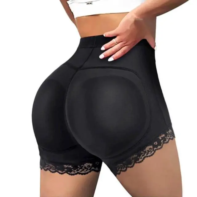 Alt view image 2 of 6 - Booty Shaper Padded Underwear Panty Women's FAKE ASS Butt Lifter & Hip Enhancer - 3XL