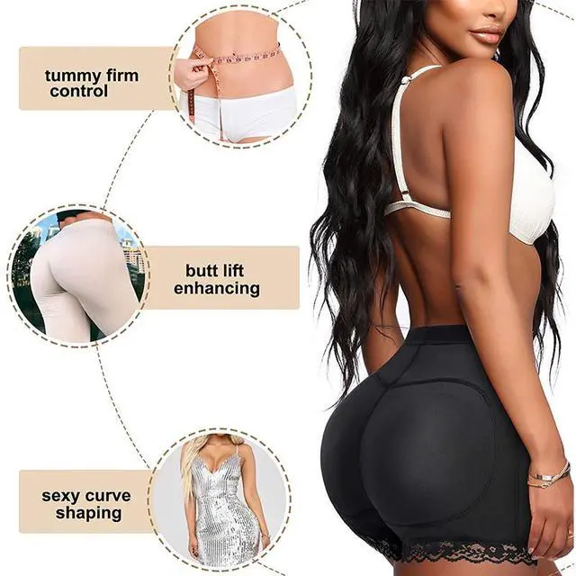Alt view image 6 of 6 - Booty Shaper Padded Underwear Panty Women's FAKE ASS Butt Lifter & Hip Enhancer - 3XL