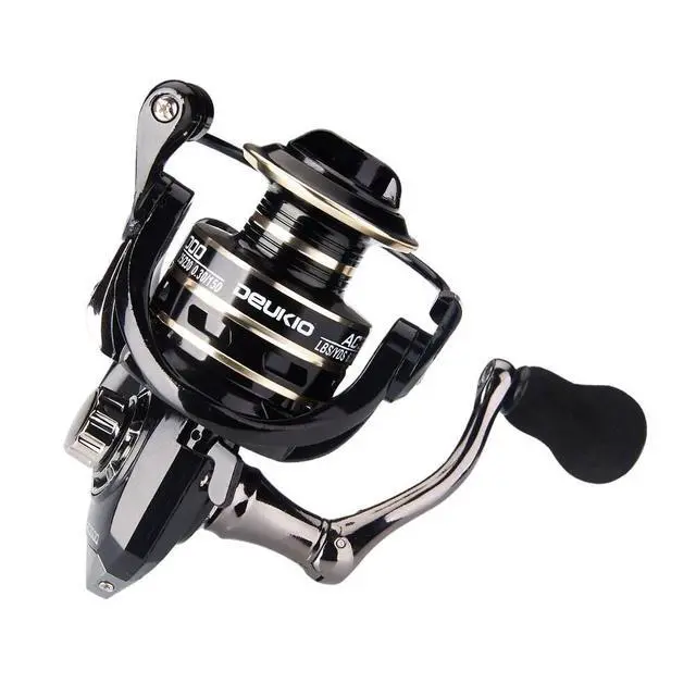 Alt view image 4 of 6 - 12BB Metal Spinning Fishing Reel 5.2:1 Freshwater Saltwater Left Right Hand Reel - AC5000