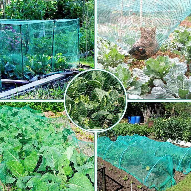 Alt view image 3 of 6 - 33FT Anti Bird Netting Pond Net Protection Tree Crops Plants Fruits Garden Mesh - 7FT x 33FT
