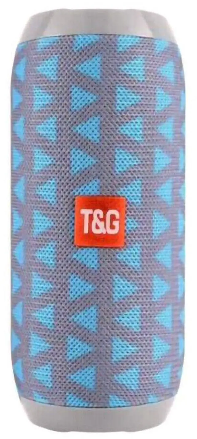 Main image of Bluetooth Speaker Wireless Waterproof Outdoor Stereo Bass USB/TF/FM Radio LOUD - Blue Stripe