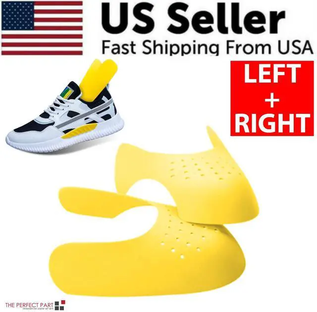 Main image of Pair Sneaker Shoe Anti Crease Protector Decreaser Toe Force Creasing Shoes Cover - S Women's Shoe Size 5-8
