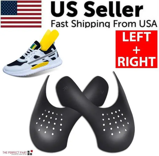 Main image of Pair Sneaker Shoe Anti Crease Protector Decreaser Toe Force Creasing Shoes Cover - S Women's Shoe Size 5-8