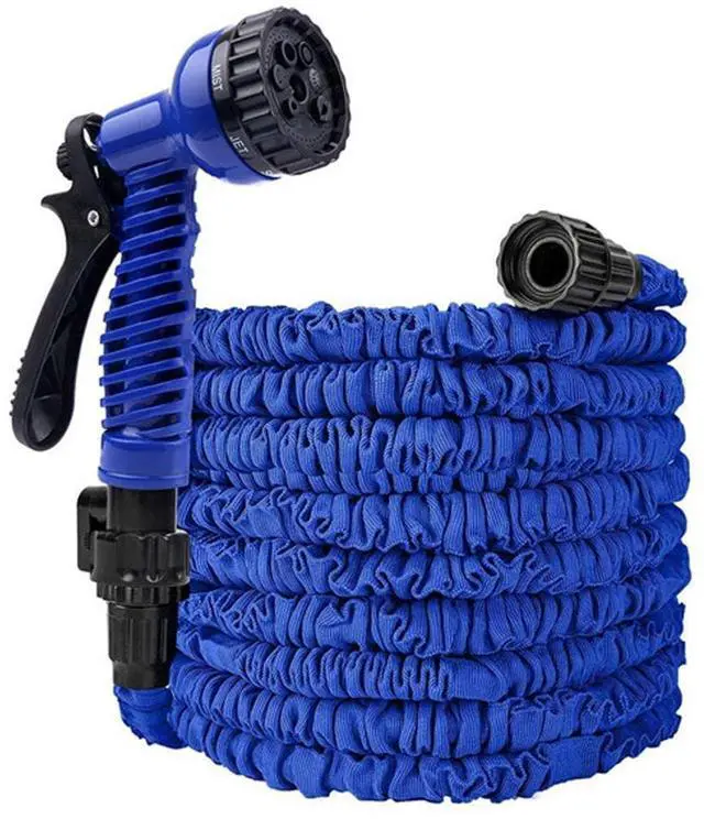 Main image of Expanding Expandable Flexible Garden Water Hose w Spray Nozzle 25, 50, 75, 100FT - 100 ft