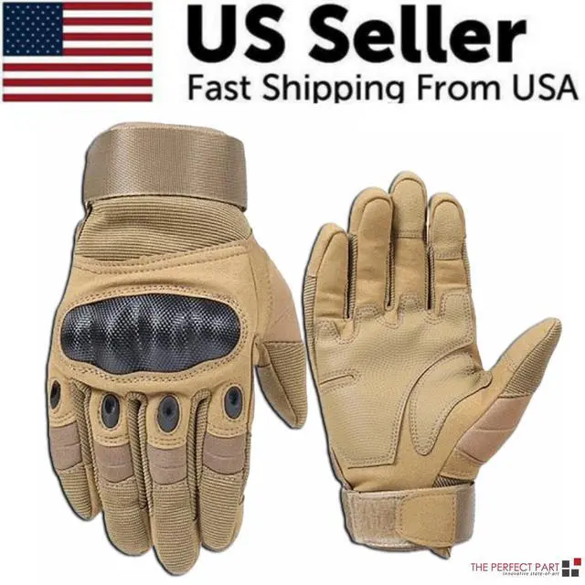 Main image of Tactical Motorcycle Motocross Full Finger Gloves Motorbike Riding Racing Mittens - XL
