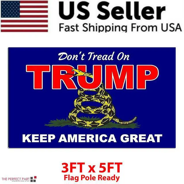 Alt view image 6 of 7 - 3x5' 2024 President Donald Trump Flag Take America Back Save USA Again Banner - #2 President Trump 2024
