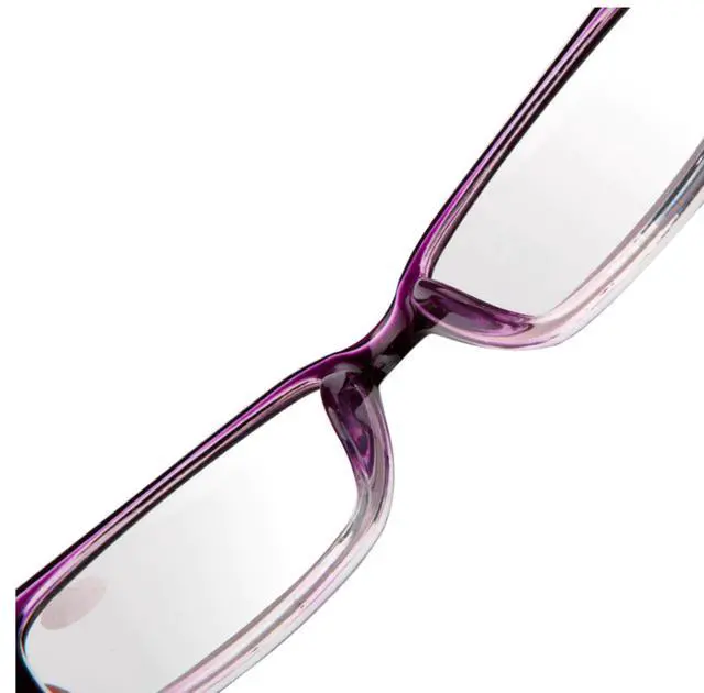Alt view image 6 of 6 - 4 Pair Rectangular Spring Hinge Power Reading Reader Glasses For Mens Womens 1-4 - +2.75 Strength