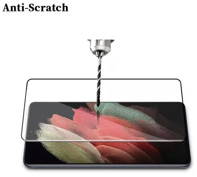 Alt view image 7 of 7 - For Samsung Galaxy S25 S24 S23 S22 PLUS ULTRA Tempered Glass Screen Protector A+ - For Samsung Galaxy S25