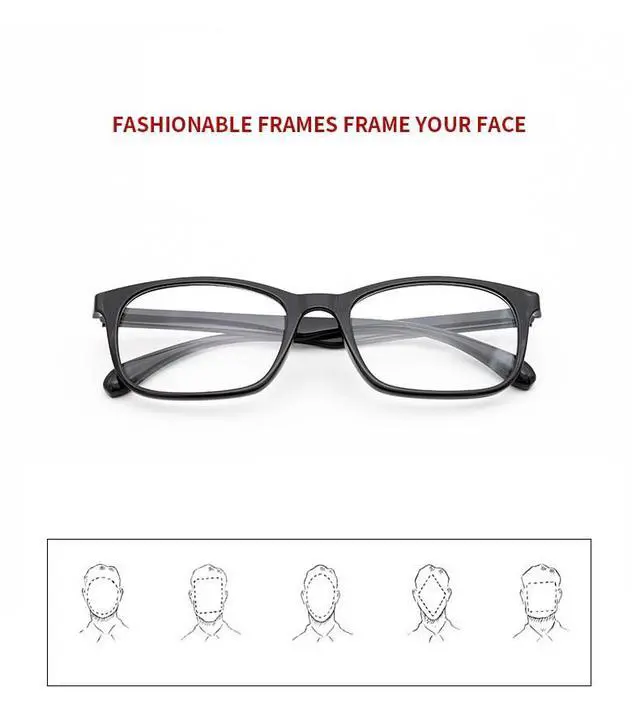 Alt view image 3 of 6 - Reading Glasses Mens Womens Unisex Readers Eyeglasses 4 Pack Glasses New Square - =+1.75 Strength