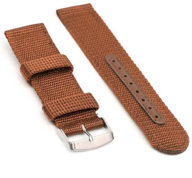Main image of 18mm 20mm 22mm 24mm Military Canvas Nylon Wrist Watch Band Strap Bracelet Sport - 20 mm