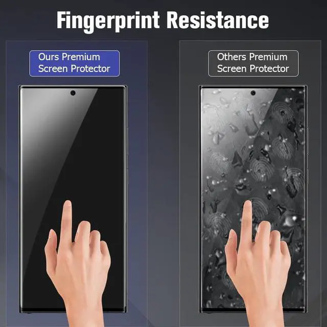 Alt view image 5 of 7 - For Samsung S24 S23 S22 Ultra Plus Tempered Glass Screen Protector Lens Hydrogel - For Samsung Galaxy S24
