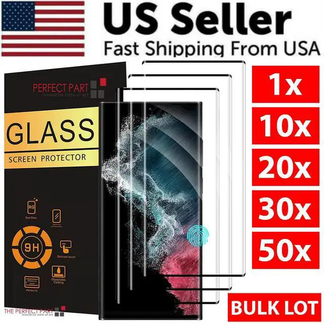 Main image of Wholesale Bulk Lot Tempered Glass Screen Protector For Samsung Galaxy S22 S23 - For Samsung Galaxy S23