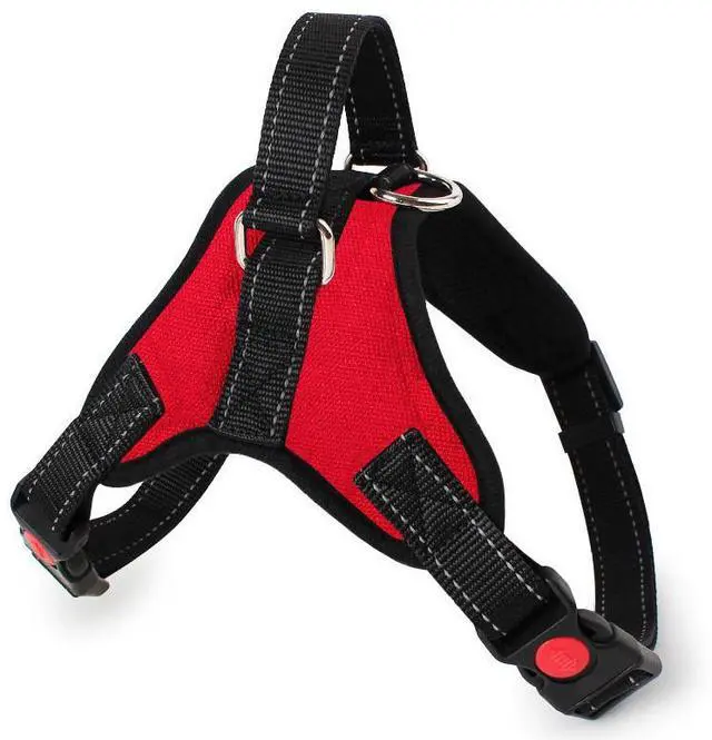 Main image of No Pull Dog Pet Harness Adjustable Control Vest Dogs Reflective XS S M Large XXL - Red