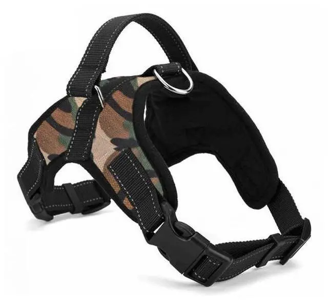 Main image of No Pull Dog Pet Harness Adjustable Control Vest Dogs Reflective XS S M Large XXL - Camouflage