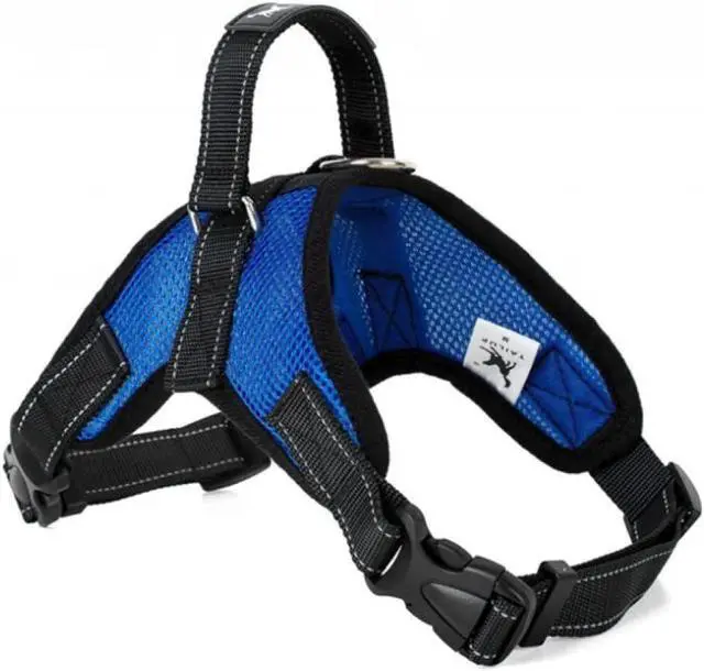 Main image of No Pull Dog Pet Harness Adjustable Control Vest Dogs Reflective XS S M Large XXL - Blue Mesh