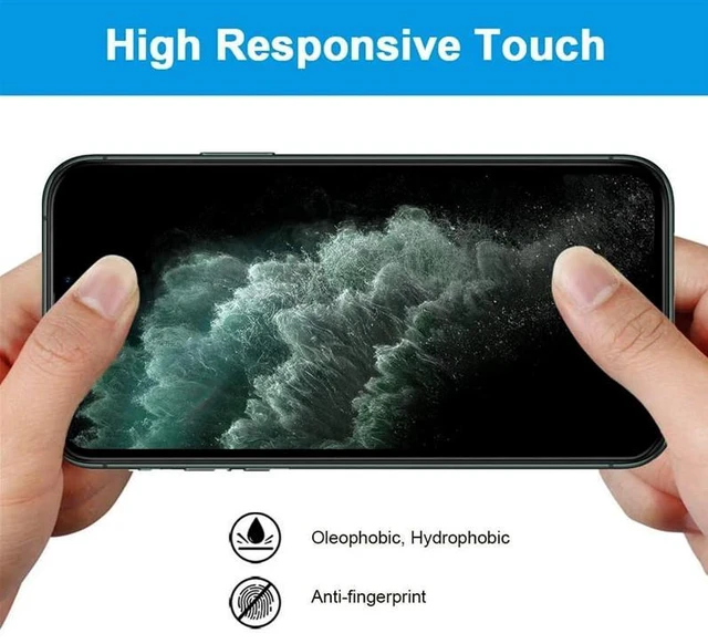 Alt view image 5 of 7 - Privacy Screen Protector Tempered Glass Lot For iPhone 17 16 15 14 13 12 Pro XR - For iPhone 15 Pro Max