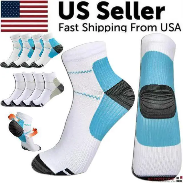 Main image of The Perfect Part Compression Socks Blue SM 3 Pair