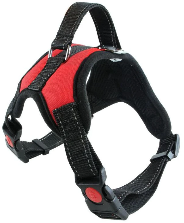 Alt view image 2 of 7 - No Pull Dog Pet Harness Adjustable Control Vest Dogs Reflective Red XL