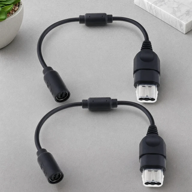 Alt view image 3 of 7 - 2Pcs Breakaway Trip Cord Cable For Wired Original Microsoft Xbox Controller