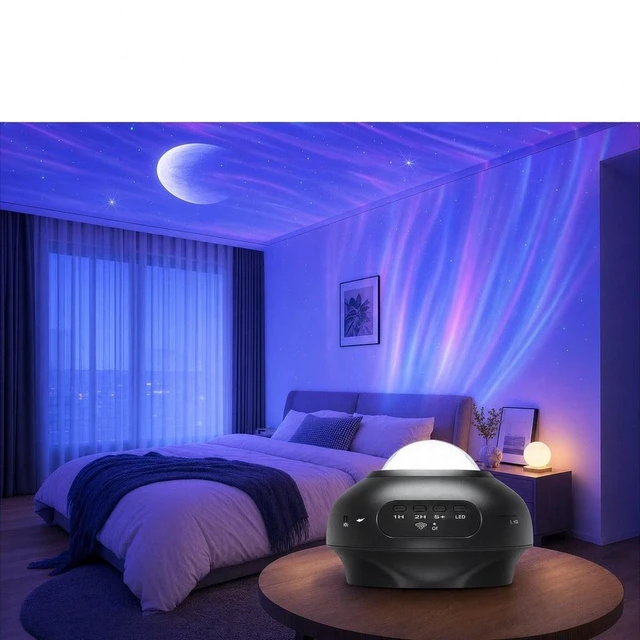 Main image of Aurora Projector Galaxy Star Night Light LED Lamp for Bedroom Ceiling Decor