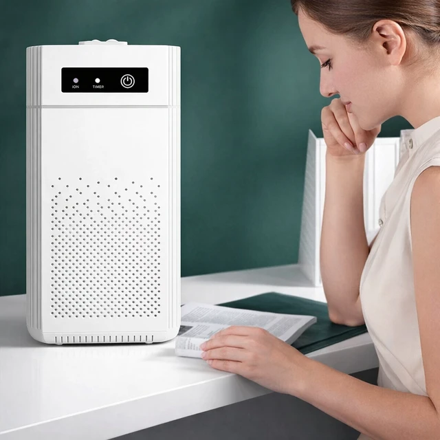 Alt view image 6 of 7 - Home HEPA Air Purifier Large Room Air Cleaner for Allergies Smoke Mold Odor Dust
