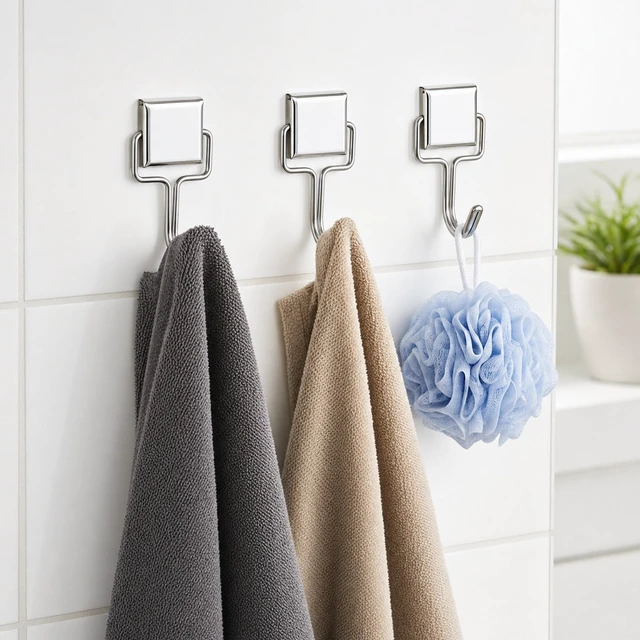 Alt view image 3 of 7 - 10 Pack Magnetic Hooks Heavy Duty, 10 lbs Strong Magnet Hooks - Multipurpose