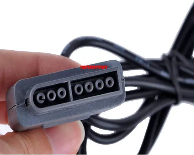 Alt view image 2 of 6 - 2 FOR New Super Nintendo SNES System Console Replacement Controller 6FT SNS-005