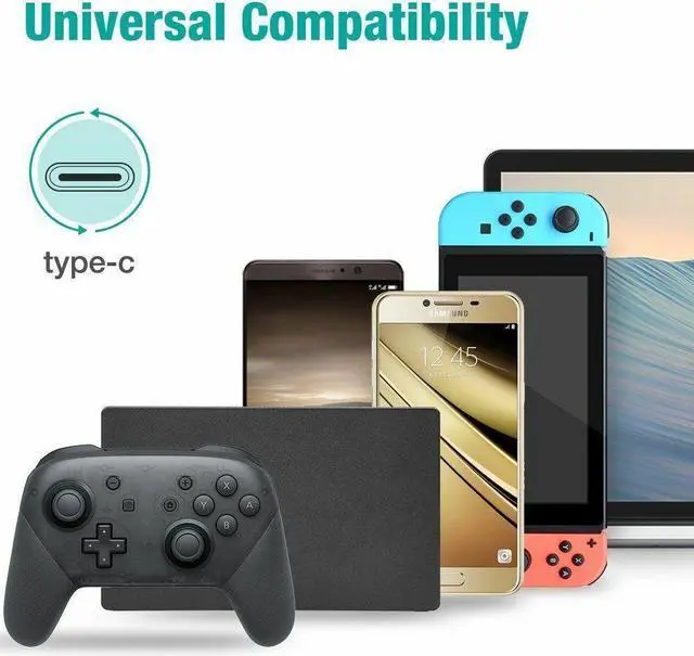 Alt view image 4 of 7 - For Nintendo Switch AC Power Supply Adapter Home Wall Travel Charger Cable 2.4A