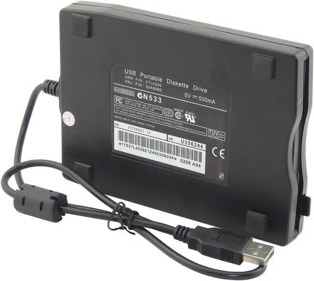 Alt view image 5 of 7 - 3.5 USB 2.0 Data External Floppy Disk Drive 1.44MB For Laptop PC Win 7/8/10 Mac