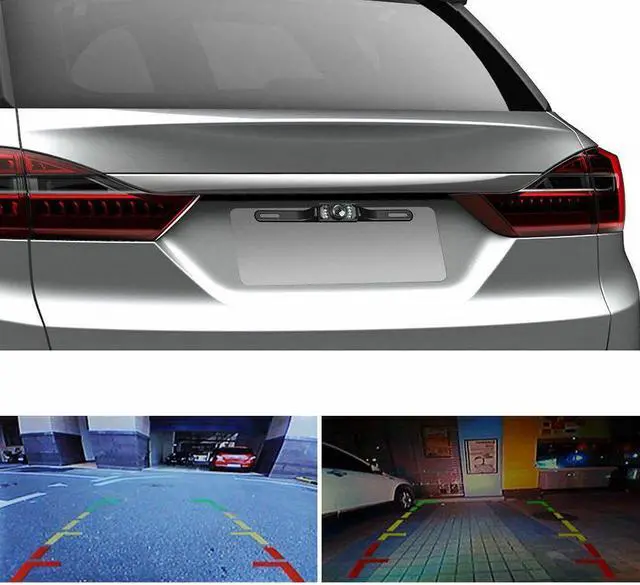 Alt view image 7 of 7 - Wide 170° Night Vision Car Rear View Reverse Backup Parking Camera Waterproof