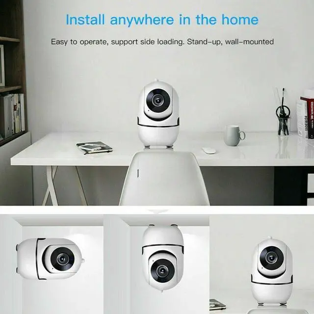 Alt view image 4 of 7 - 1080P WiFi Wireless Indoor Home Security Camera Night Vision Baby Pet Monitor