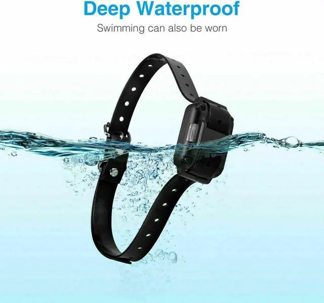 Alt view image 4 of 7 - 2600 FT Remote Dog Shock Training 2 Collar Set Rechargeable Waterproof LCD Pet