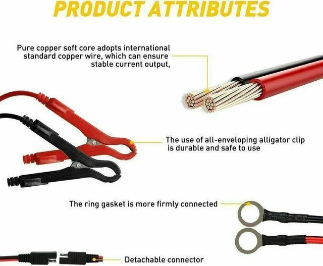 Alt view image 6 of 7 - 1500mAh Automatic Smart Battery Charger 12V Portable Car Auto Trickle Maintainer