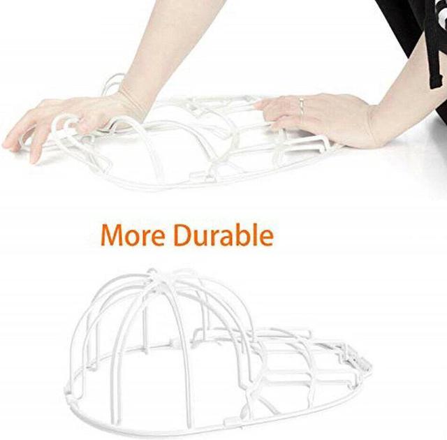 Alt view image 4 of 7 - 3 Pack Hat Washer Baseball Cap Cleaner Machine Washing Cage Holder Frame Net New