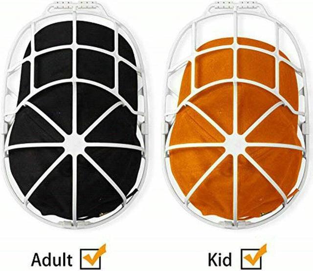 Alt view image 3 of 7 - 3 Pack Hat Washer Baseball Cap Cleaner Machine Washing Cage Holder Frame Net New