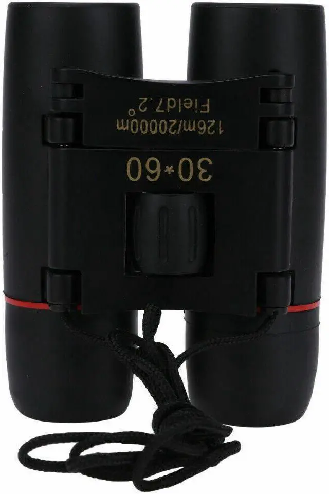 Alt view image 3 of 7 - Binoculars 30x60 Zoom Outdoor Travel Compact Folding Telescope Hunting Day/Night