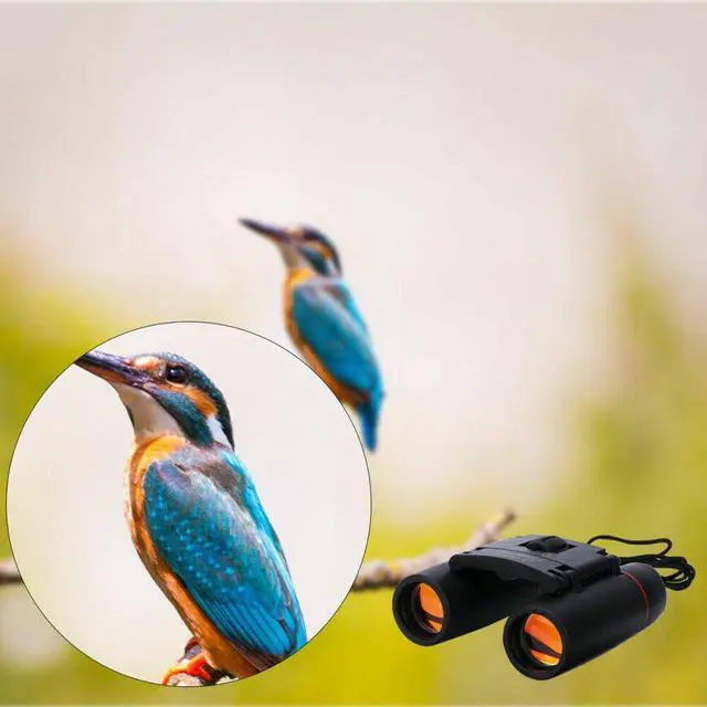 Alt view image 7 of 7 - Binoculars 30x60 Zoom Outdoor Travel Compact Folding Telescope Hunting Day/Night