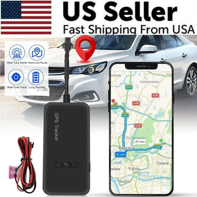 Alt view image 2 of 7 - Real-Time GPS Tracker Tracking Locator Device GPRS GSM Car/Motorcycle Anti Theft