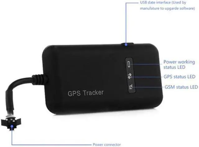 Alt view image 3 of 7 - Real-Time GPS Tracker Tracking Locator Device GPRS GSM Car/Motorcycle Anti Theft