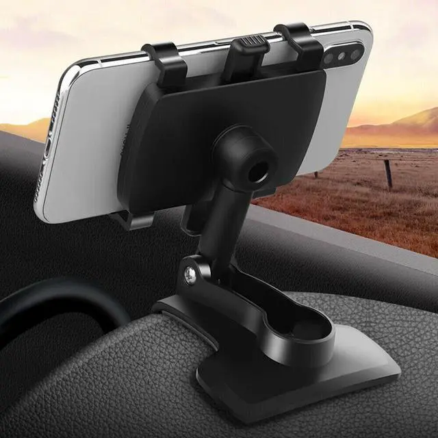 Alt view image 3 of 7 - Universal Car Dashboard Mount Holder Stand Clamp Cradle Clip For Cell Phone GPS